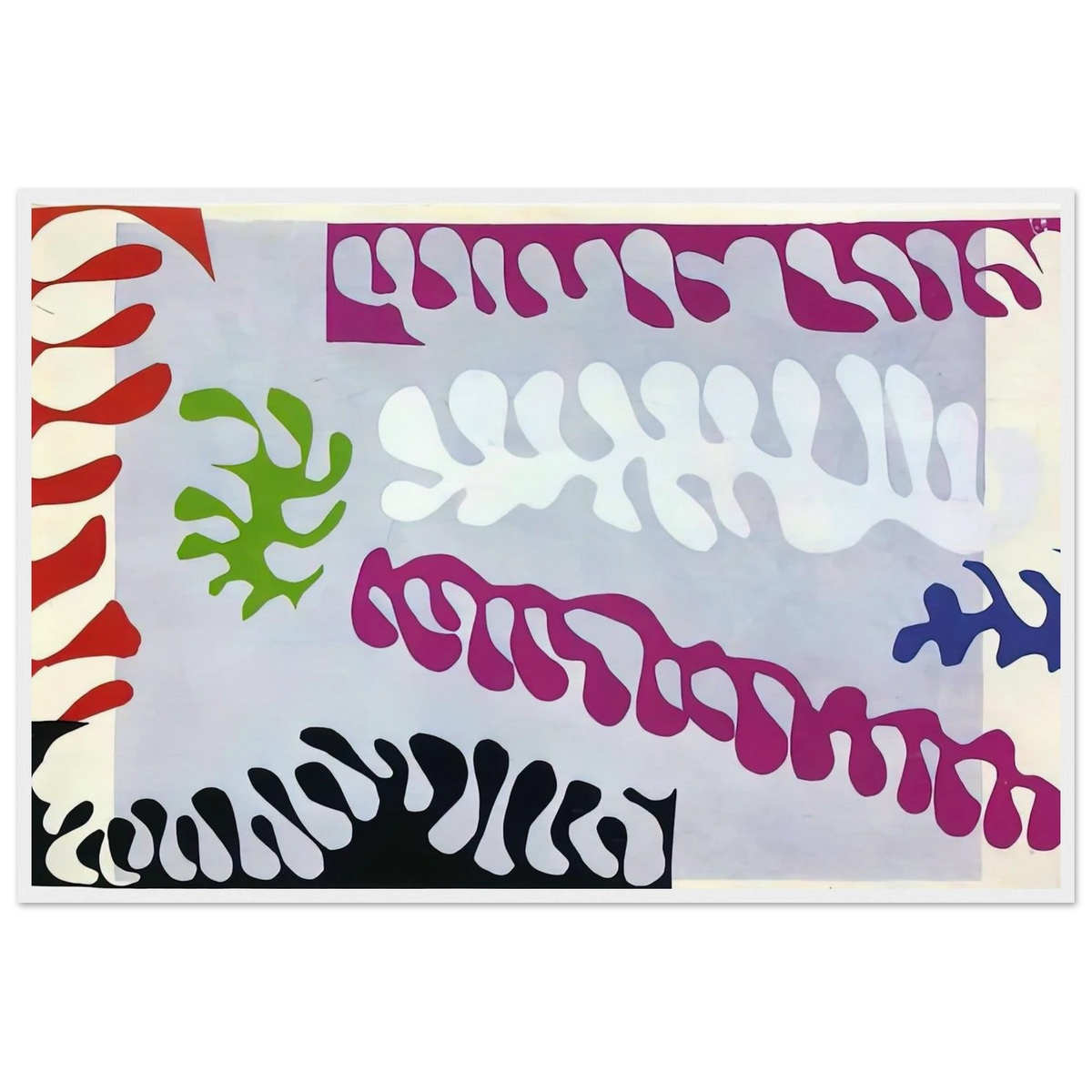 CUT OUTS 1 Framed Poster | Henri Matisse Framed Prints Wall Art | Henri Matisse Print