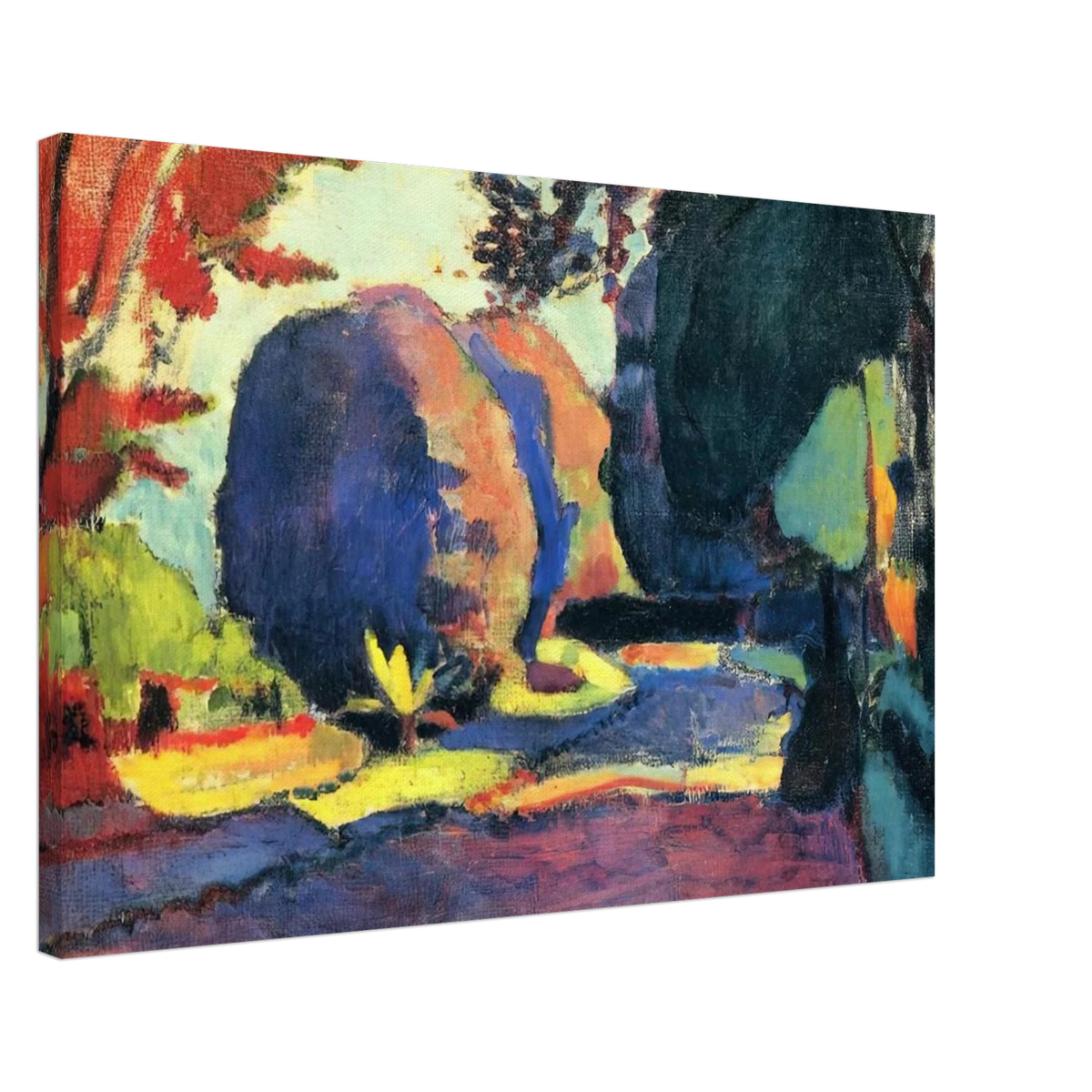 THE LUXEMBOURG GARDENS 1901 Canvas | Henri Matisse Canvas | Henri Matisse Print