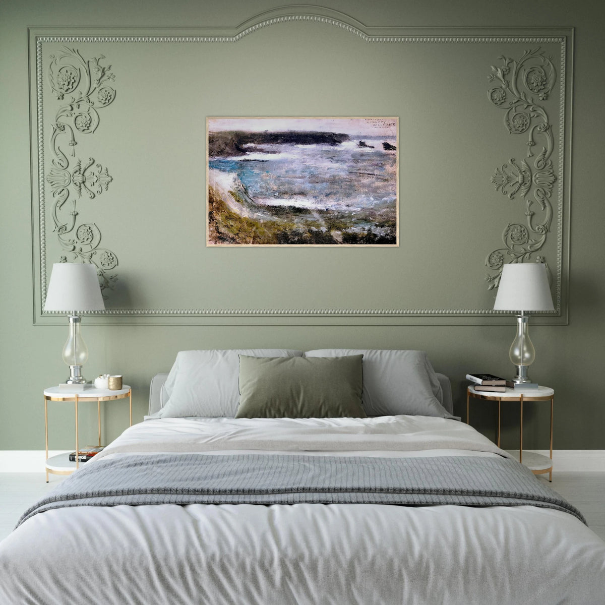 BELLE ISLE TEMPETE 1896 Framed Poster | Henri Matisse Framed Prints Wall Art | Henri Matisse Print