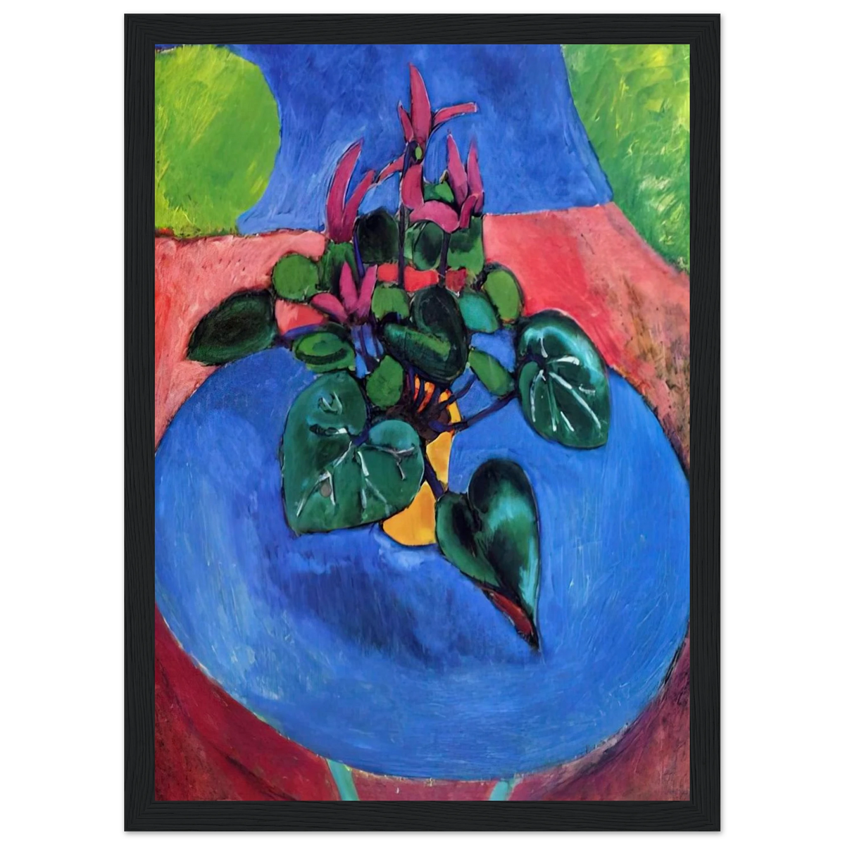 CYCLAMEN POURPRE 1912 Framed Poster | Henri Matisse Framed Prints Wall Art | Henri Matisse Print