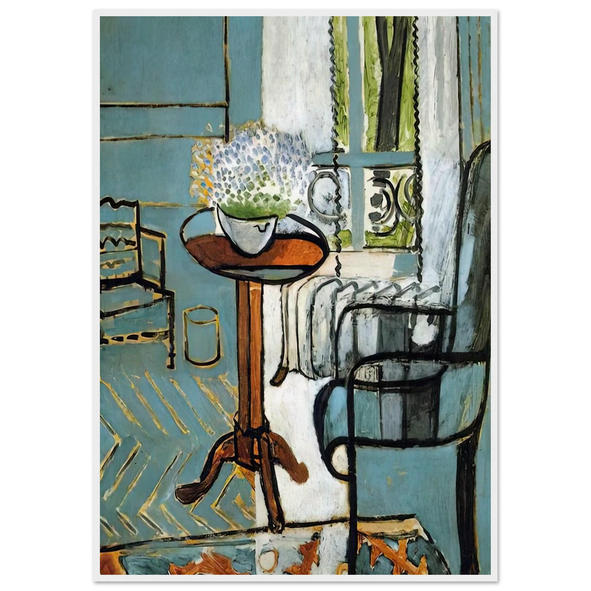 THE WINDOW 1916 Framed Poster | Henri Matisse Framed Prints Wall Art | Henri Matisse Print