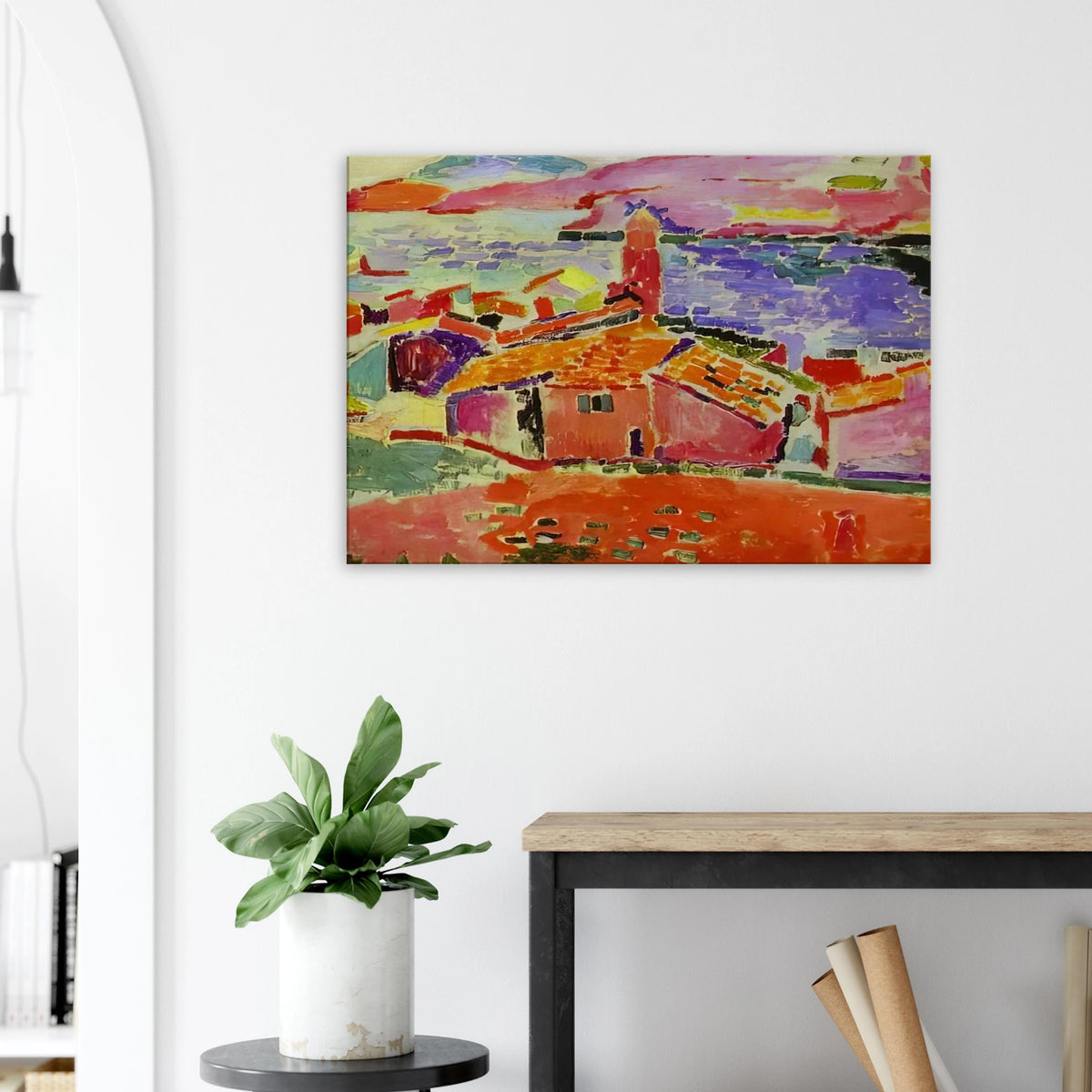 VIEW OF COLLIOURE 1 Canvas | Henri Matisse Canvas | Henri Matisse Print