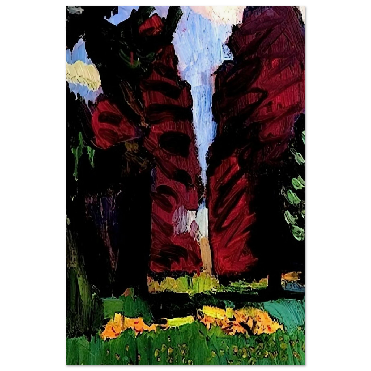 COPPER BEECHES 1901 Poster | Henri Matisse Poster | Henri Matisse Print