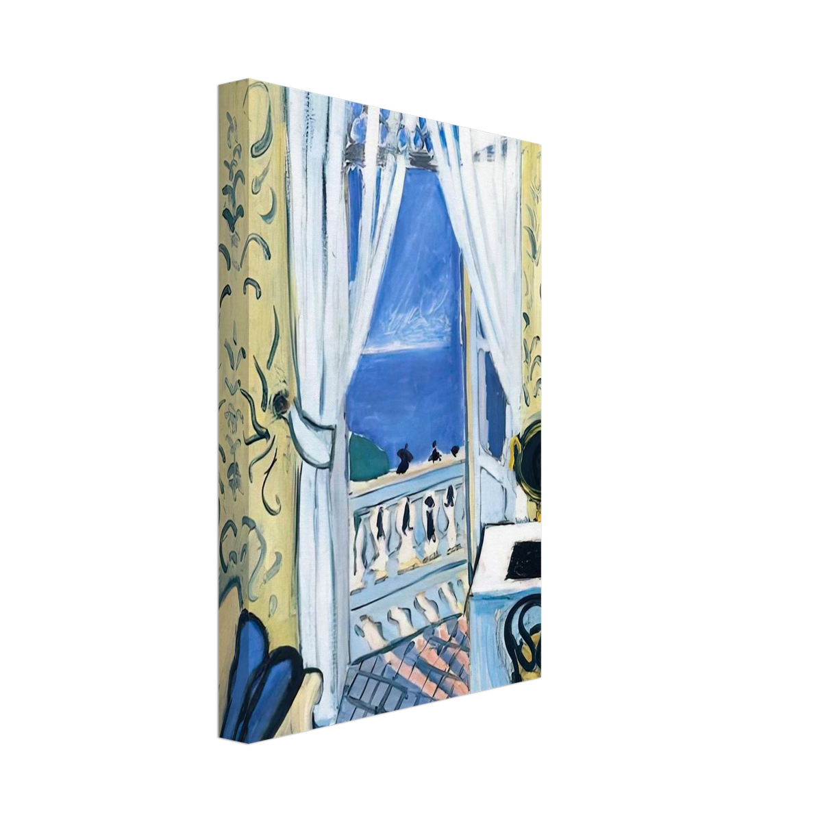INTERIOR WITH A VIOLIN CASE 1919 Canvas | Henri Matisse Canvas | Henri Matisse Print