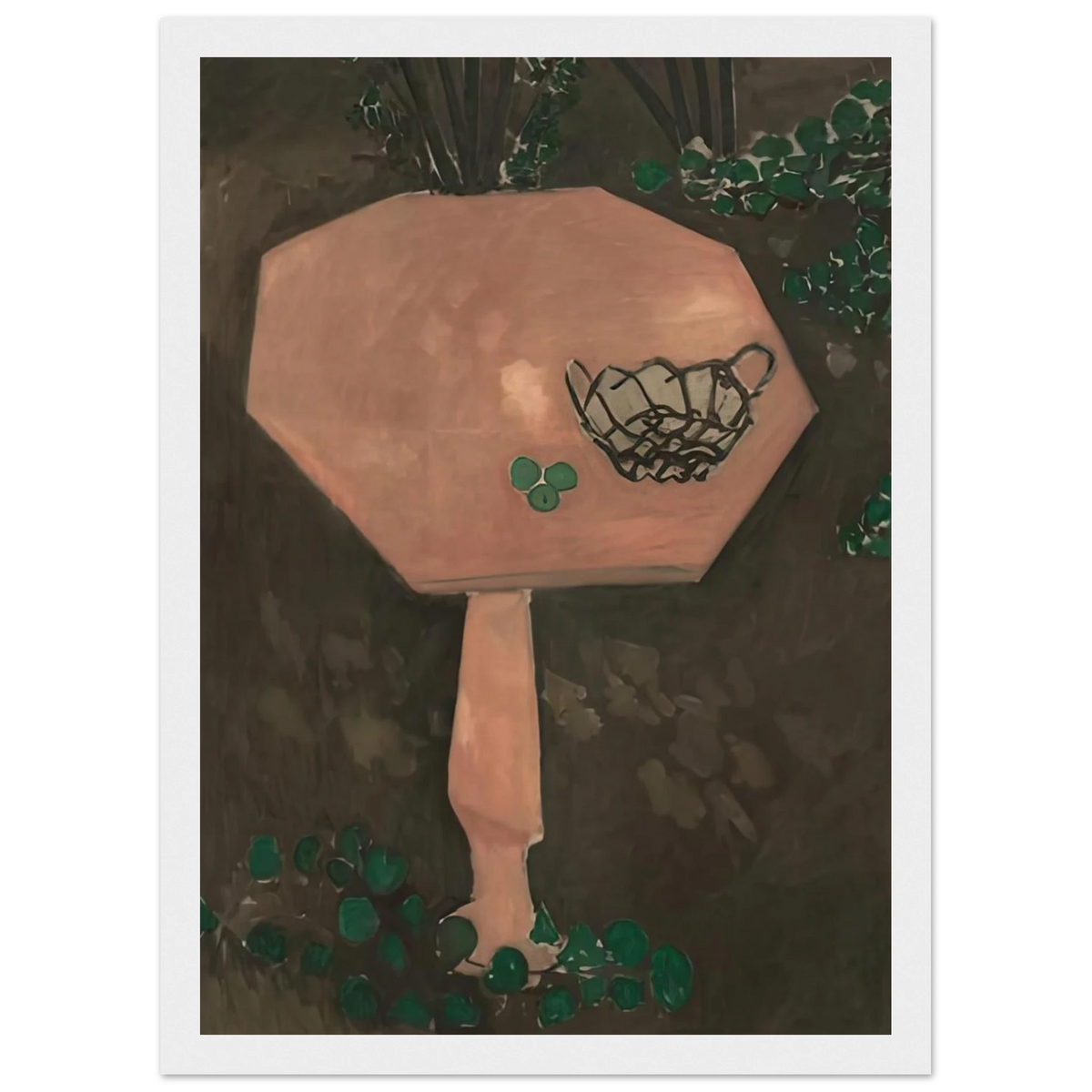 THE ROSE MARBLE TABLE 1917 Framed Poster | Henri Matisse Framed Prints Wall Art | Henri Matisse Print