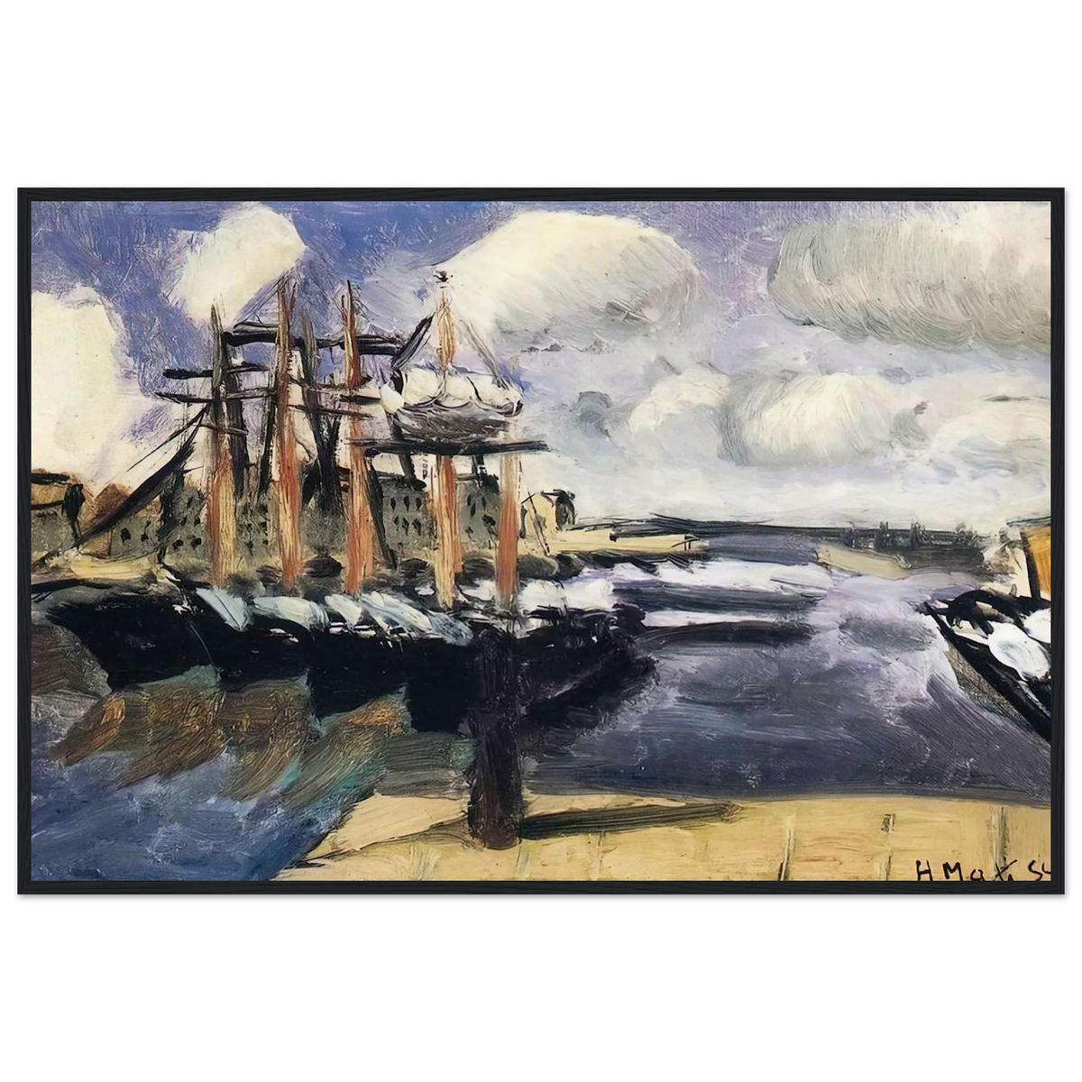 NOT IDENTIFIED 8 Framed Poster | Henri Matisse Framed Prints Wall Art | Henri Matisse Print