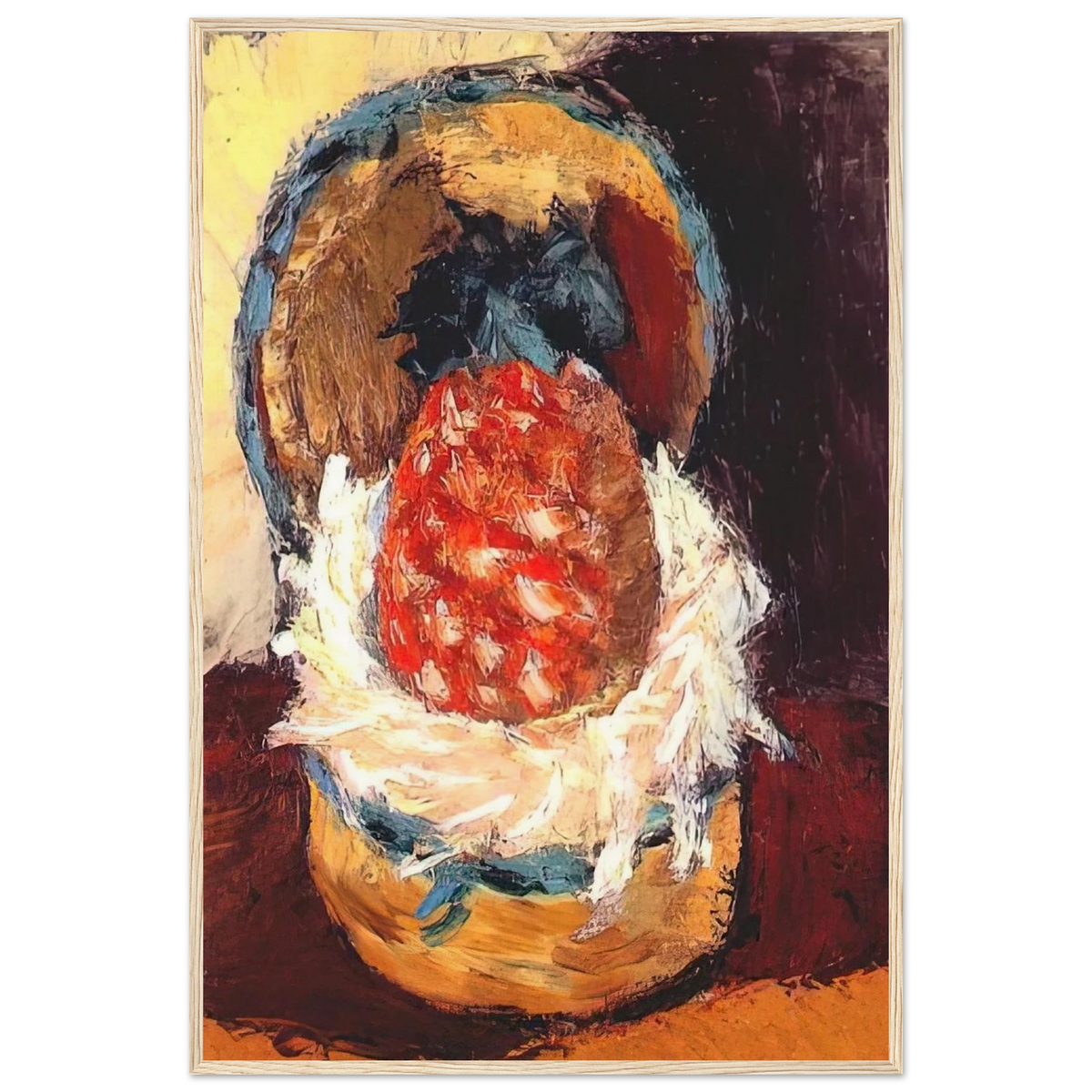PINEAPPLE IN A BASKET 1926 Framed Poster | Henri Matisse Framed Prints Wall Art | Henri Matisse Print