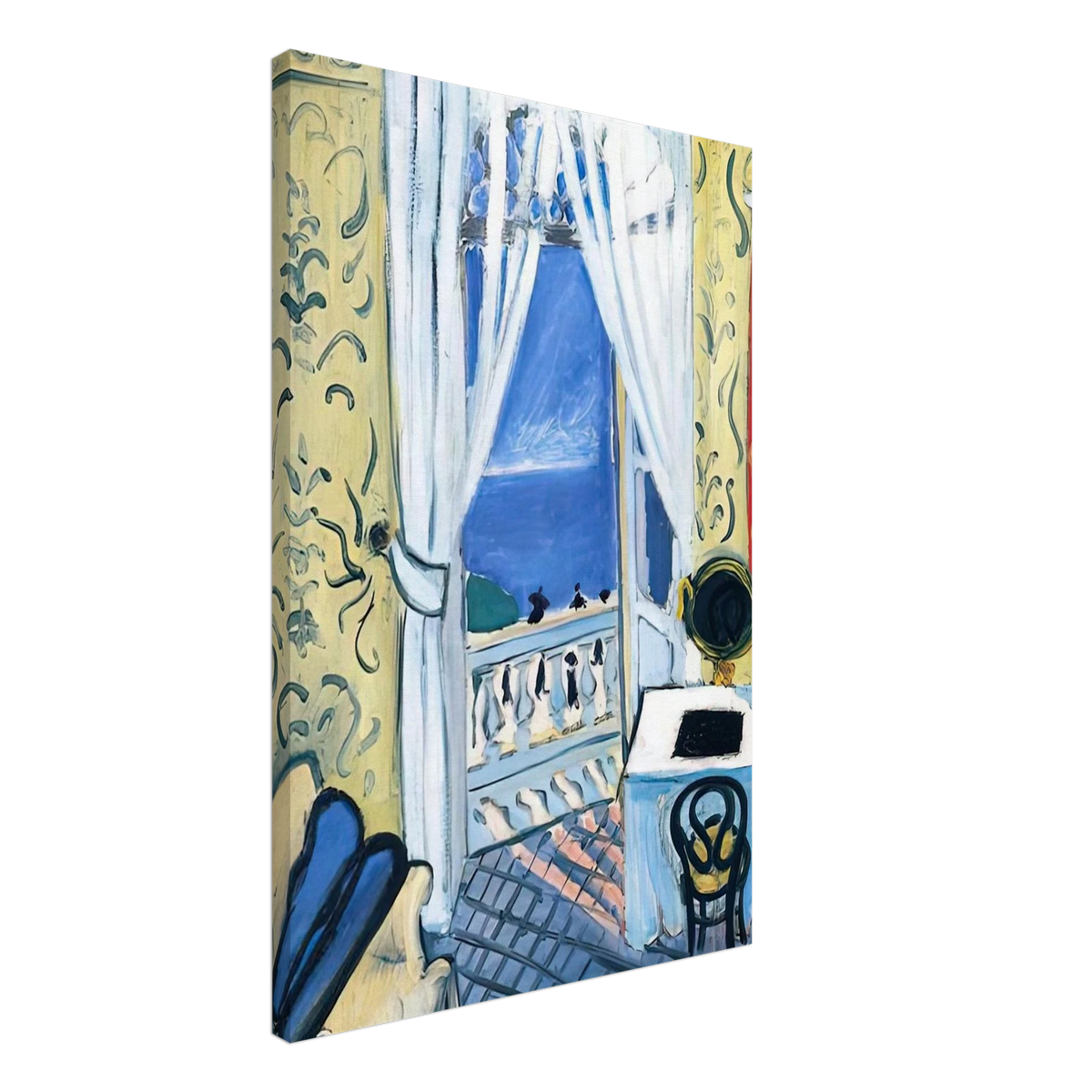 INTERIOR WITH A VIOLIN CASE 1919 Canvas | Henri Matisse Canvas | Henri Matisse Print