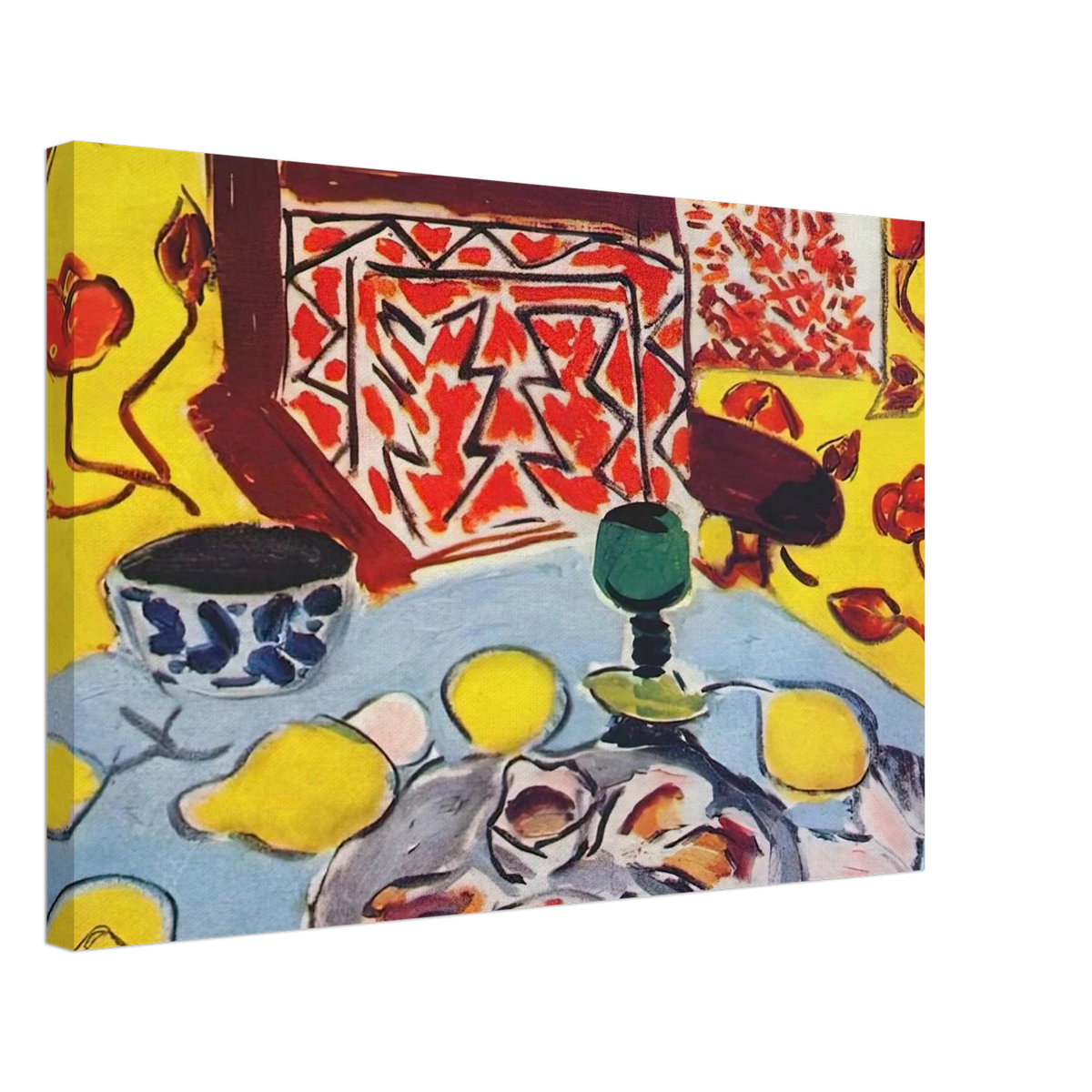 OYSTERS AND WOODEN ARMCHAIR 1943 Canvas | Henri Matisse Canvas | Henri Matisse Print