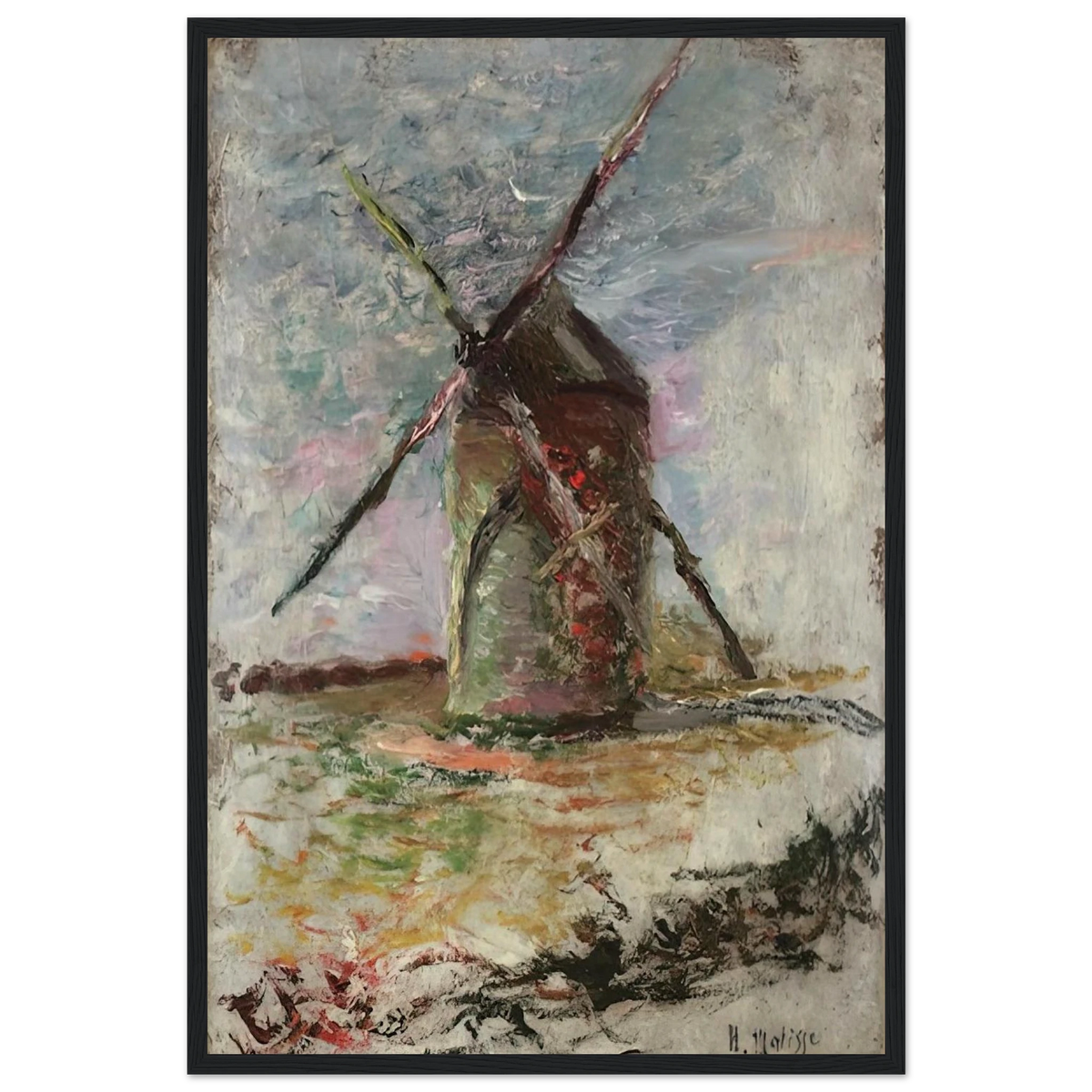 MOULIN 1897 Framed Poster | Henri Matisse Framed Prints Wall Art | Henri Matisse Print