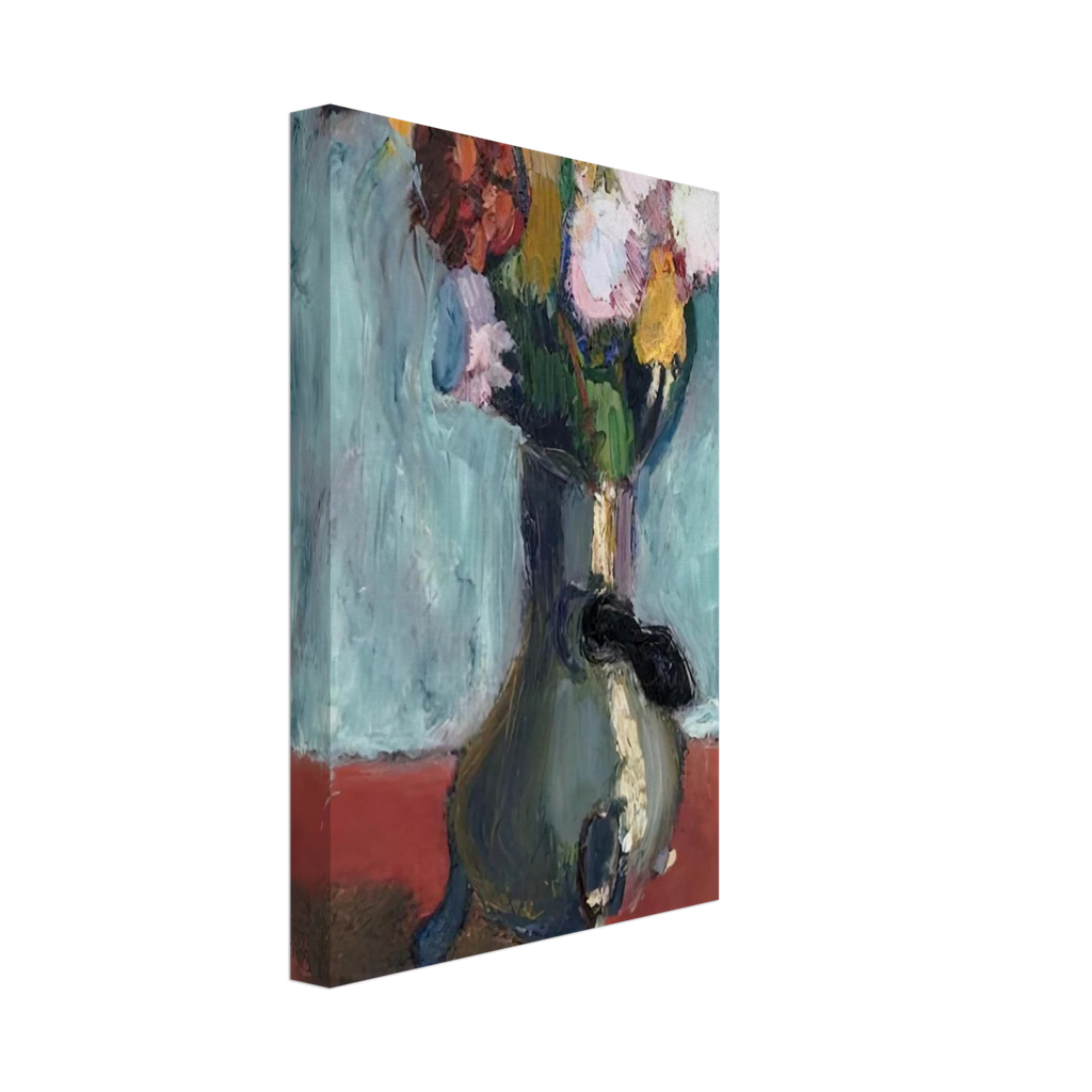BOUQUET OF FLOWERS IN CHOCOLATE 1902 Canvas | Henri Matisse Canvas | Henri Matisse Print