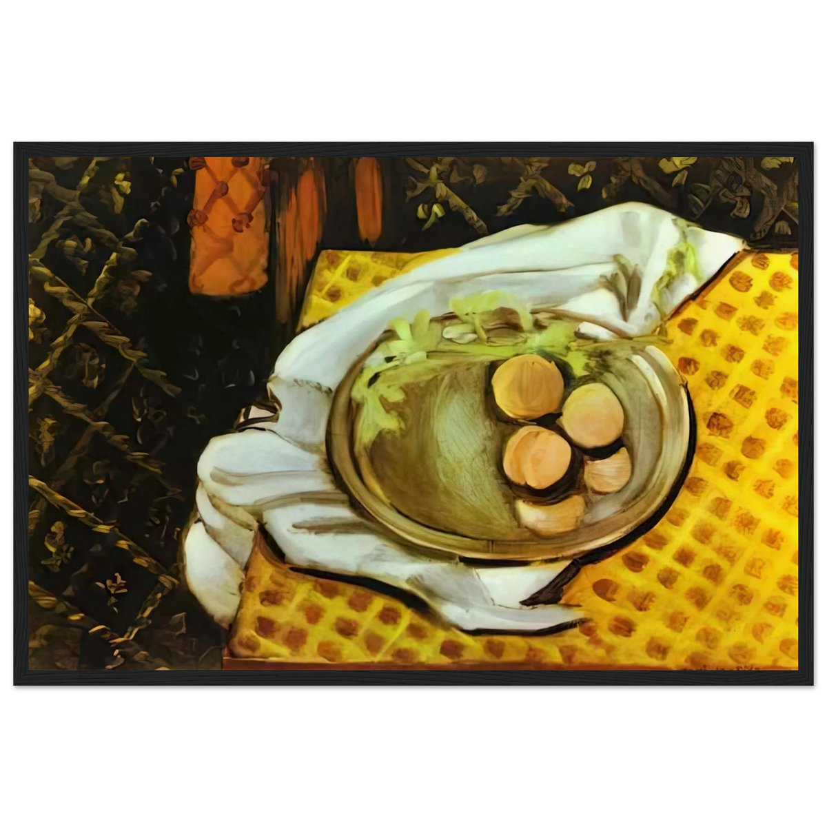 PEACHES 1920 Framed Poster | Henri Matisse Framed Prints Wall Art | Henri Matisse Print