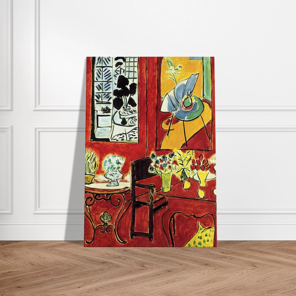LARGE RED INTERIOR 1948 Canvas | Henri Matisse Canvas | Henri Matisse Print