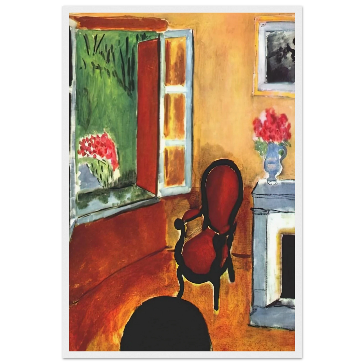 INTERIOR 1940 Framed Poster | Henri Matisse Framed Prints Wall Art | Henri Matisse Print