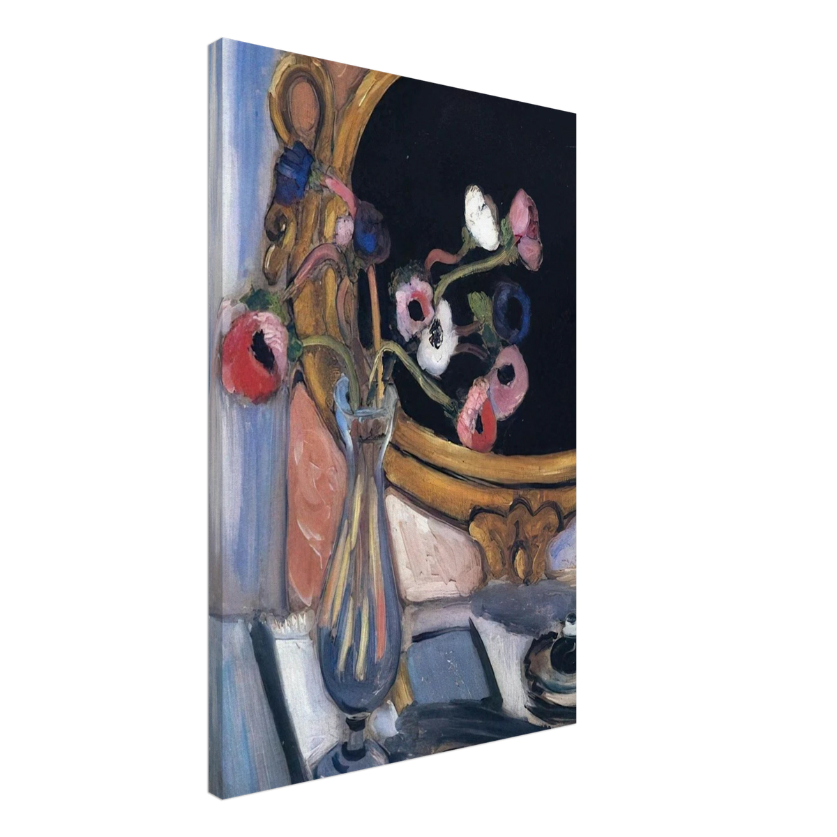 ANEMONE AND MIRROR 1920 Canvas | Henri Matisse Canvas | Henri Matisse Print