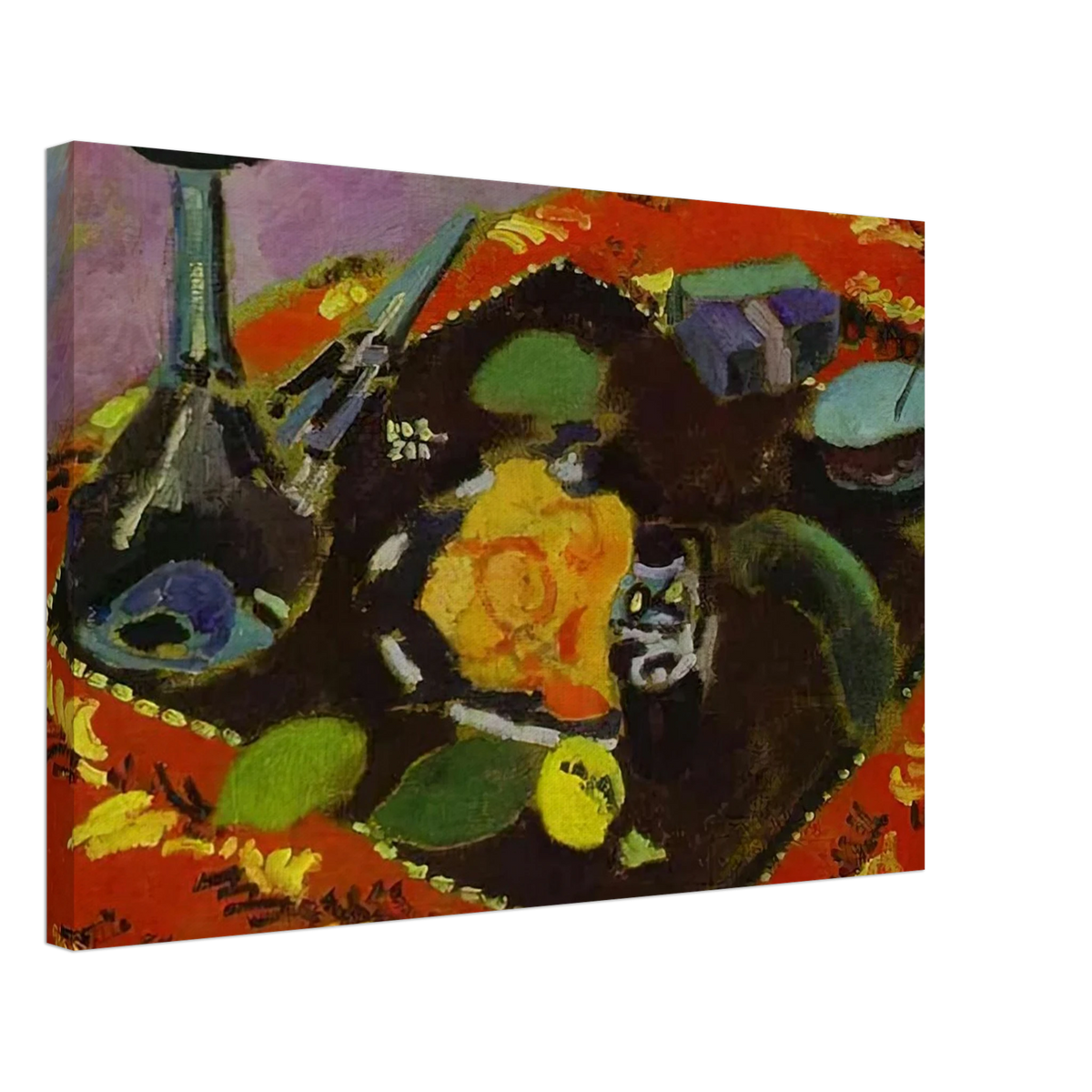 DISHES AND FRUIT 1906 Canvas | Henri Matisse Canvas | Henri Matisse Print