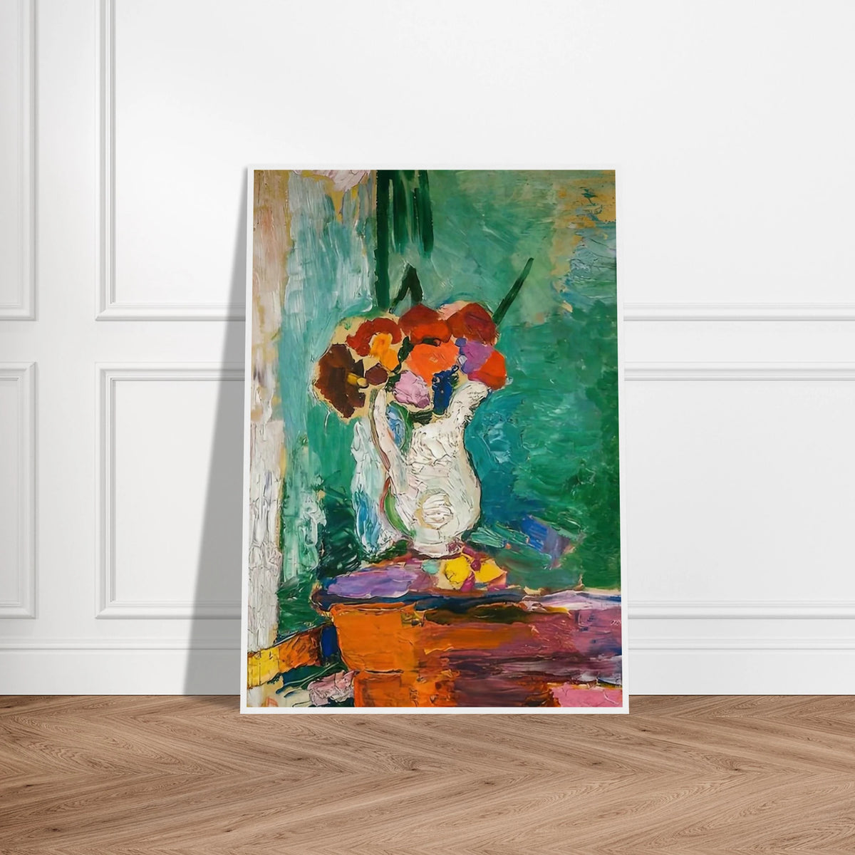 FLOWERS 1907 Framed Poster | Henri Matisse Framed Prints Wall Art | Henri Matisse Print