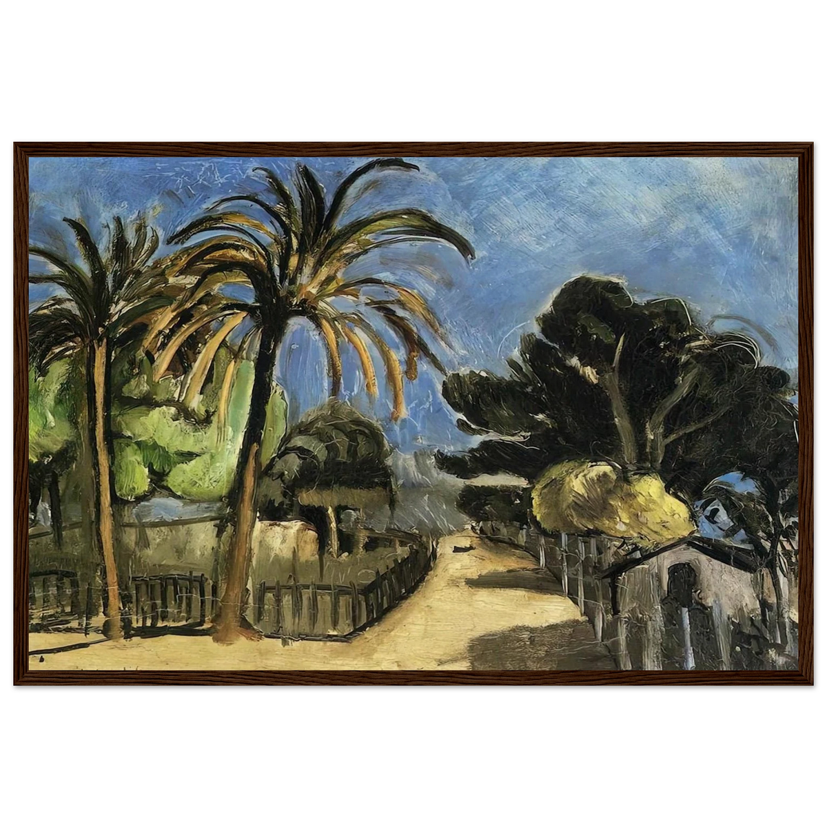 LANDSCAPE 1917 Framed Poster | Henri Matisse Framed Prints Wall Art | Henri Matisse Print