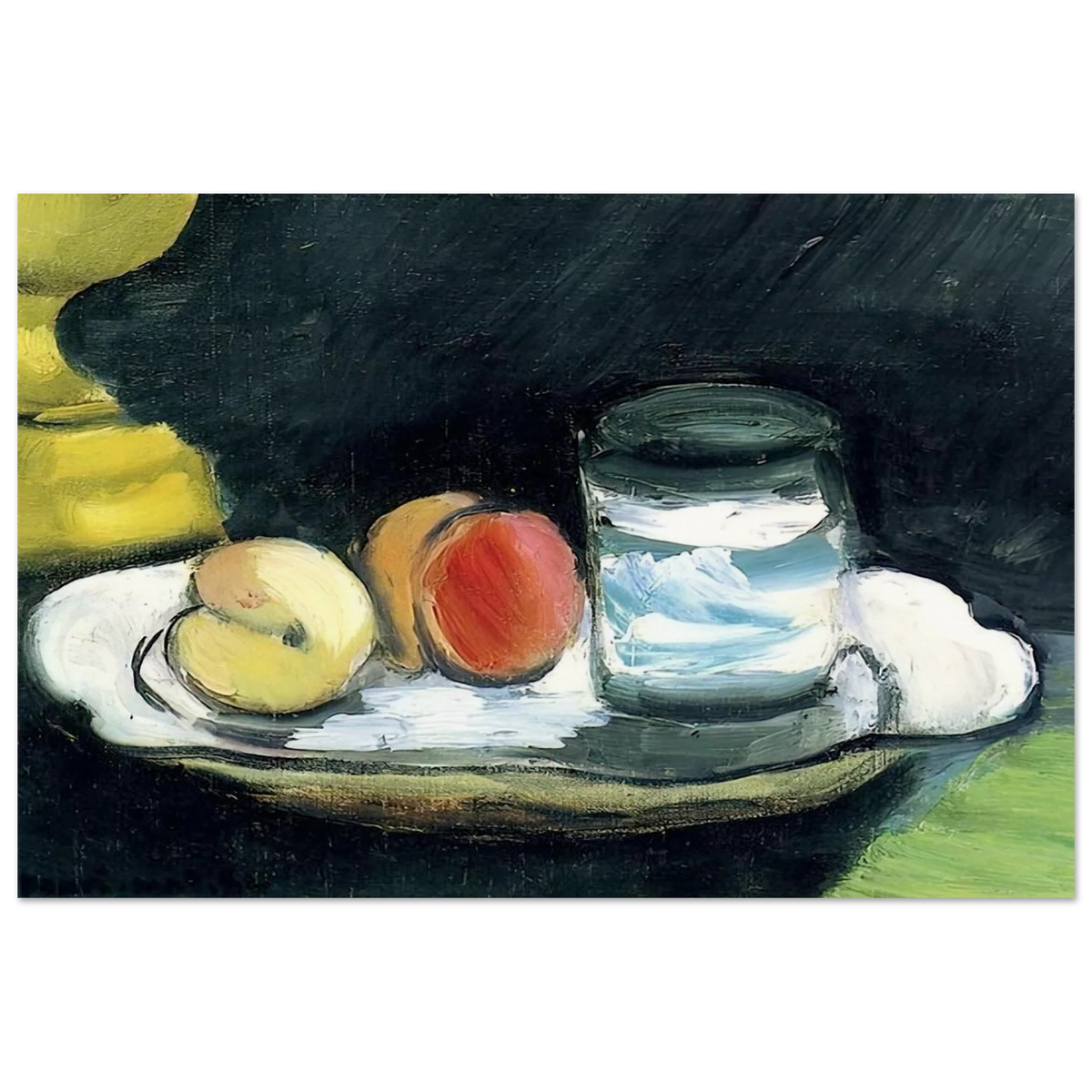 STILL LIFE PEACHES AND GLASS 1916 Poster | Henri Matisse Poster | Henri Matisse Print