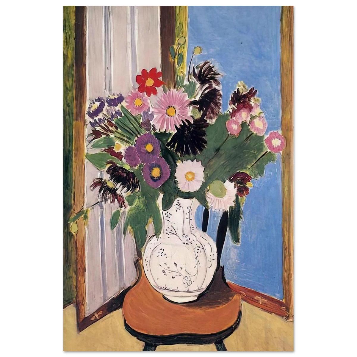 DAISIES 1919 Poster | Henri Matisse Poster | Henri Matisse Print