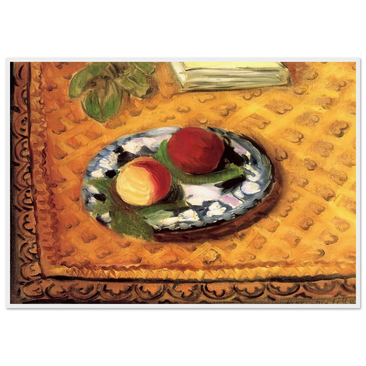 TWO PEACHES 1920 Framed Poster | Henri Matisse Framed Prints Wall Art | Henri Matisse Print