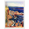 LA MOULADE 1905 Framed Poster | Henri Matisse Framed Prints Wall Art | Henri Matisse Print