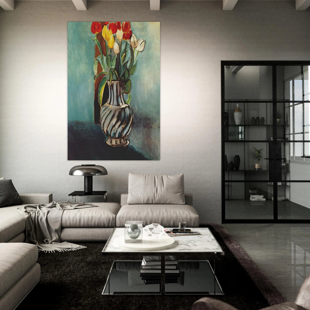 ME MYSELF STENDHAL VASE OF TULIPS 1914 Poster | Henri Matisse Poster | Henri Matisse Print