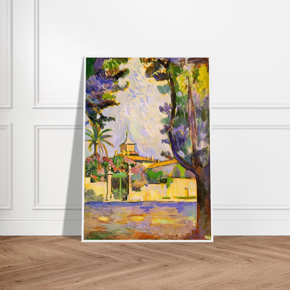 PLACE DES LICES ST TROPEZ 1904 Framed Poster | Henri Matisse Framed Prints Wall Art | Henri Matisse Print