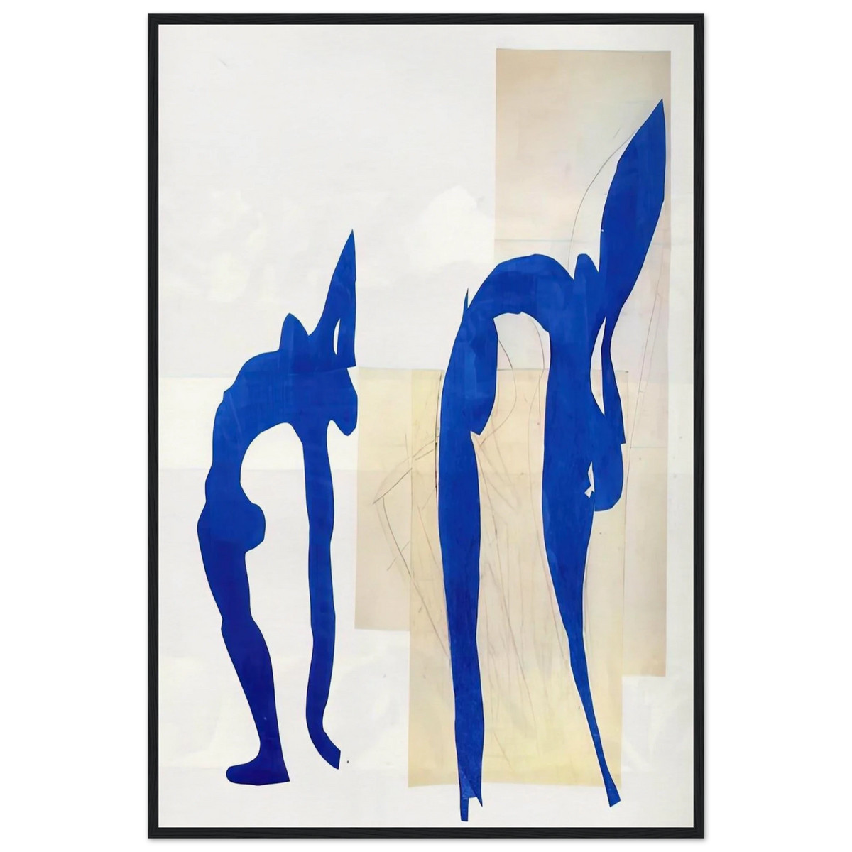 BLUE NUDES Framed Poster | Henri Matisse Framed Prints Wall Art | Henri Matisse Print