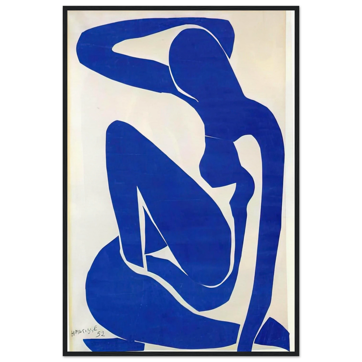BLUE NUDE 1 Framed Poster | Henri Matisse Framed Prints Wall Art | Henri Matisse Print