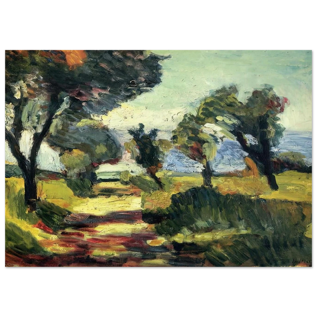 OLIVE TREES 1898 Poster | Henri Matisse Poster | Henri Matisse Print