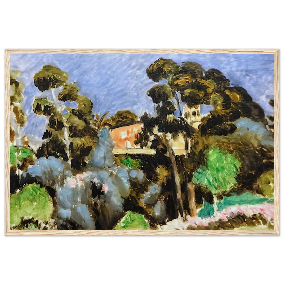 EUCALYPTUS MONT ALBAN 1918 Framed Poster | Henri Matisse Framed Prints Wall Art | Henri Matisse Print