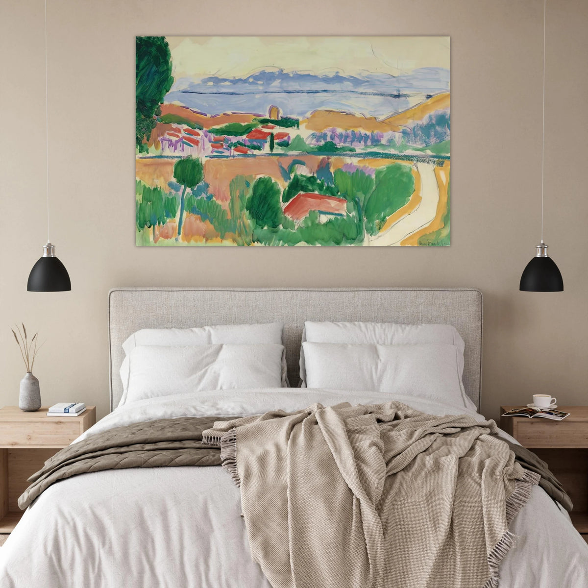 VUE DE COLLIOURE 1906 Poster | Henri Matisse Poster | Henri Matisse Print