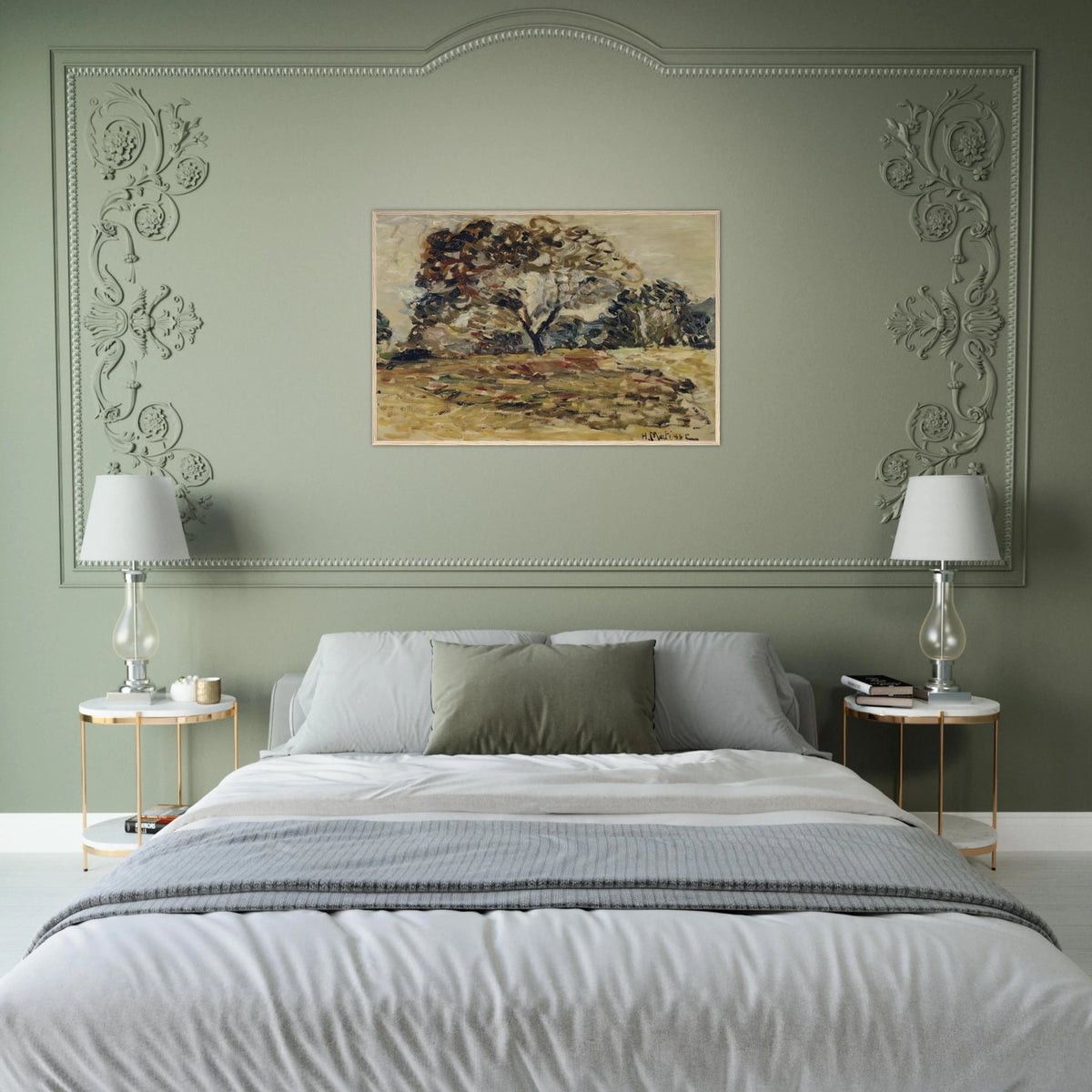 LANDSCAPE OF CORSICA 1 Framed Poster | Henri Matisse Framed Prints Wall Art | Henri Matisse Print