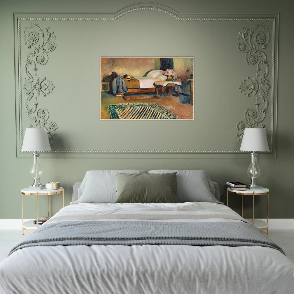 MY ROOM IN AJACCIO 1889 Framed Poster | Henri Matisse Framed Prints Wall Art | Henri Matisse Print