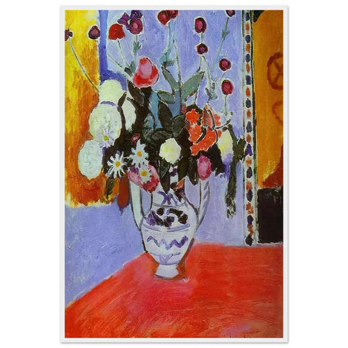 A BUNCH OF FLOWERS 1907 Framed Poster | Henri Matisse Framed Prints Wall Art | Henri Matisse Print