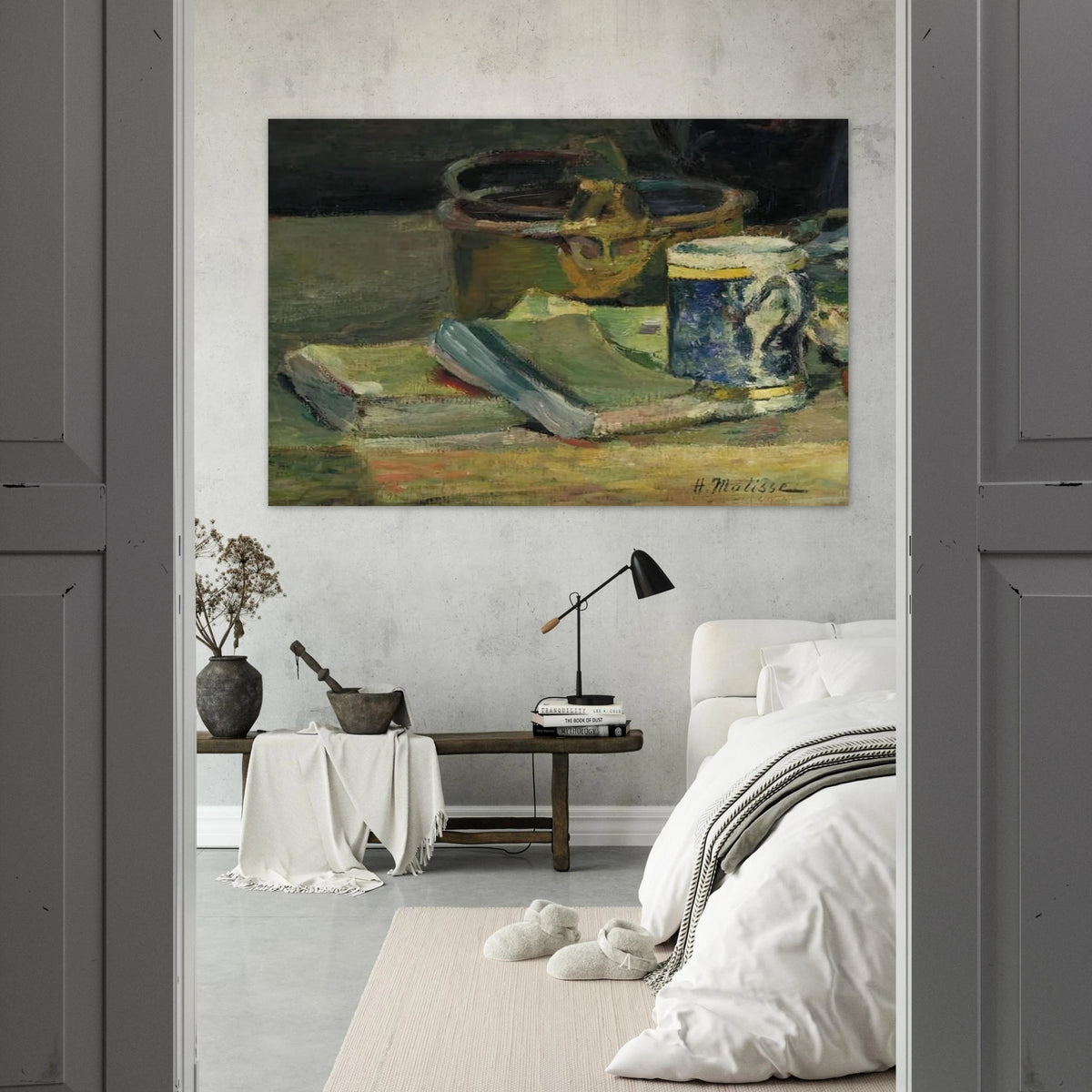 STILL LIFE WITH BOOKS 1895 Poster | Henri Matisse Poster | Henri Matisse Print