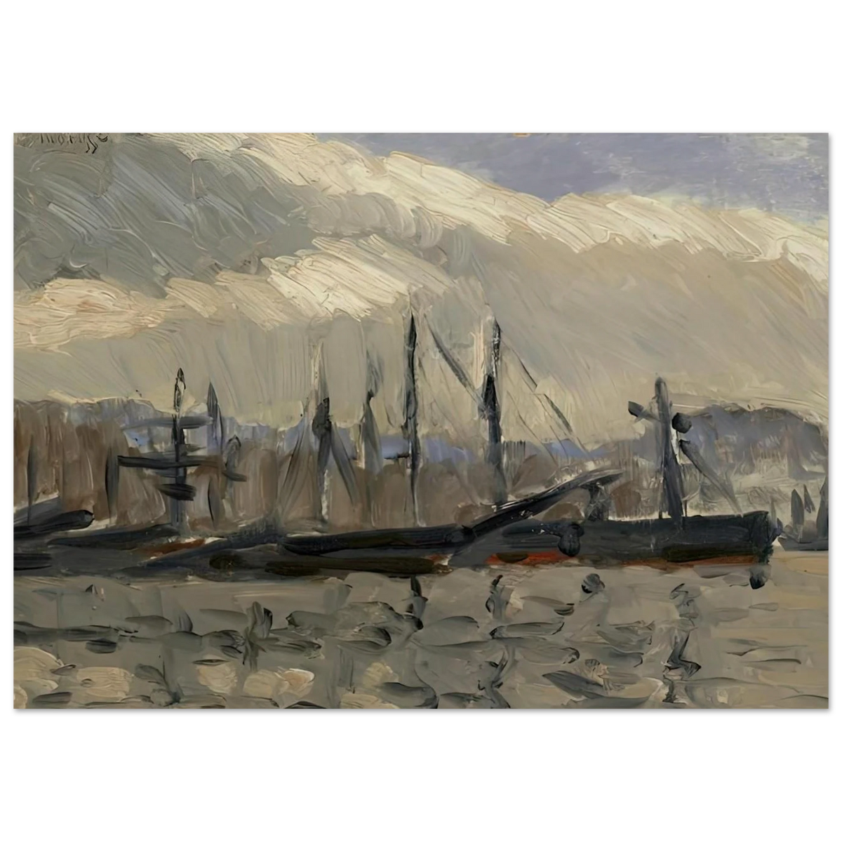 PORT DE CHERBOURG 1918 Poster | Henri Matisse Poster | Henri Matisse Print