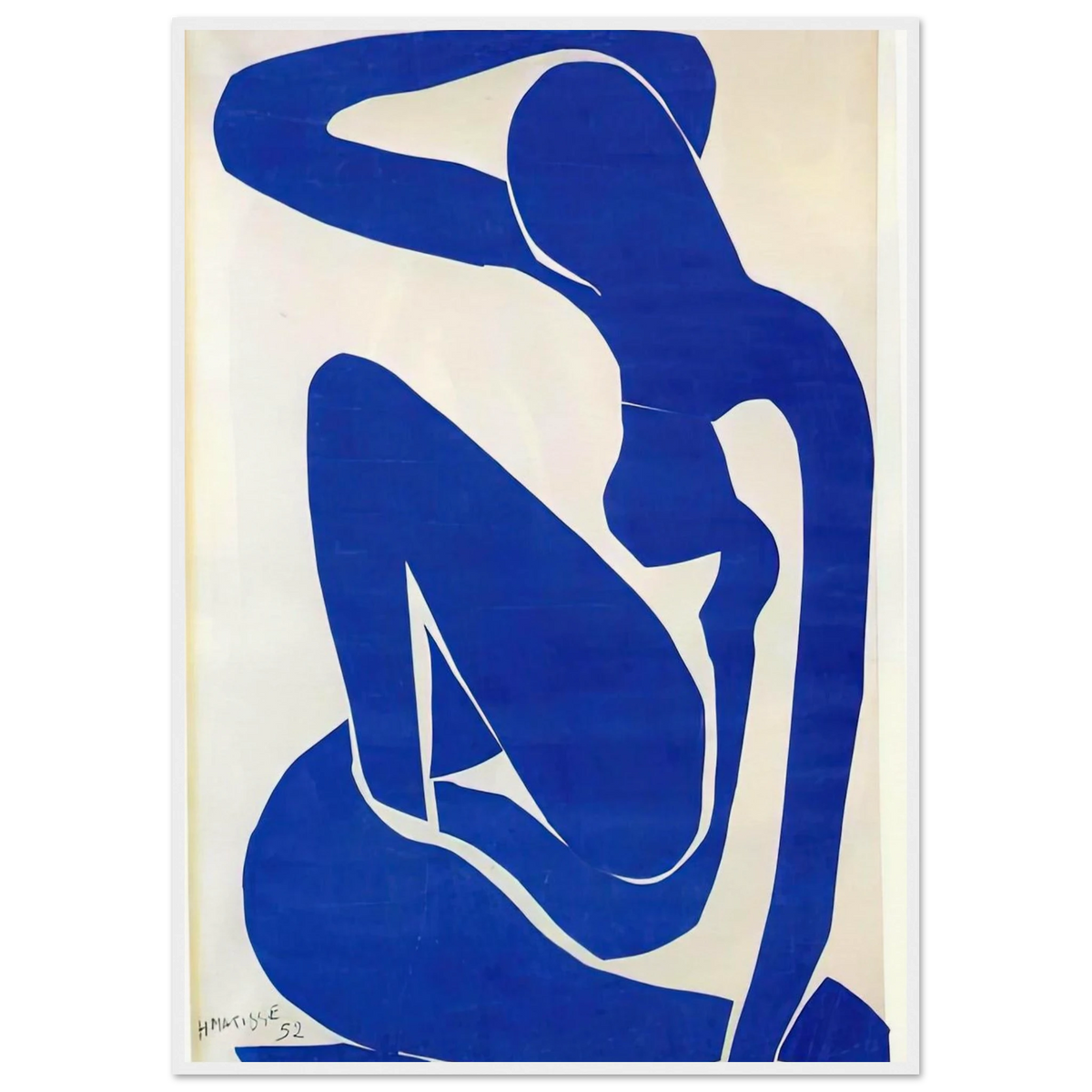 BLUE NUDE 1 Framed Poster | Henri Matisse Framed Prints Wall Art | Henri Matisse Print