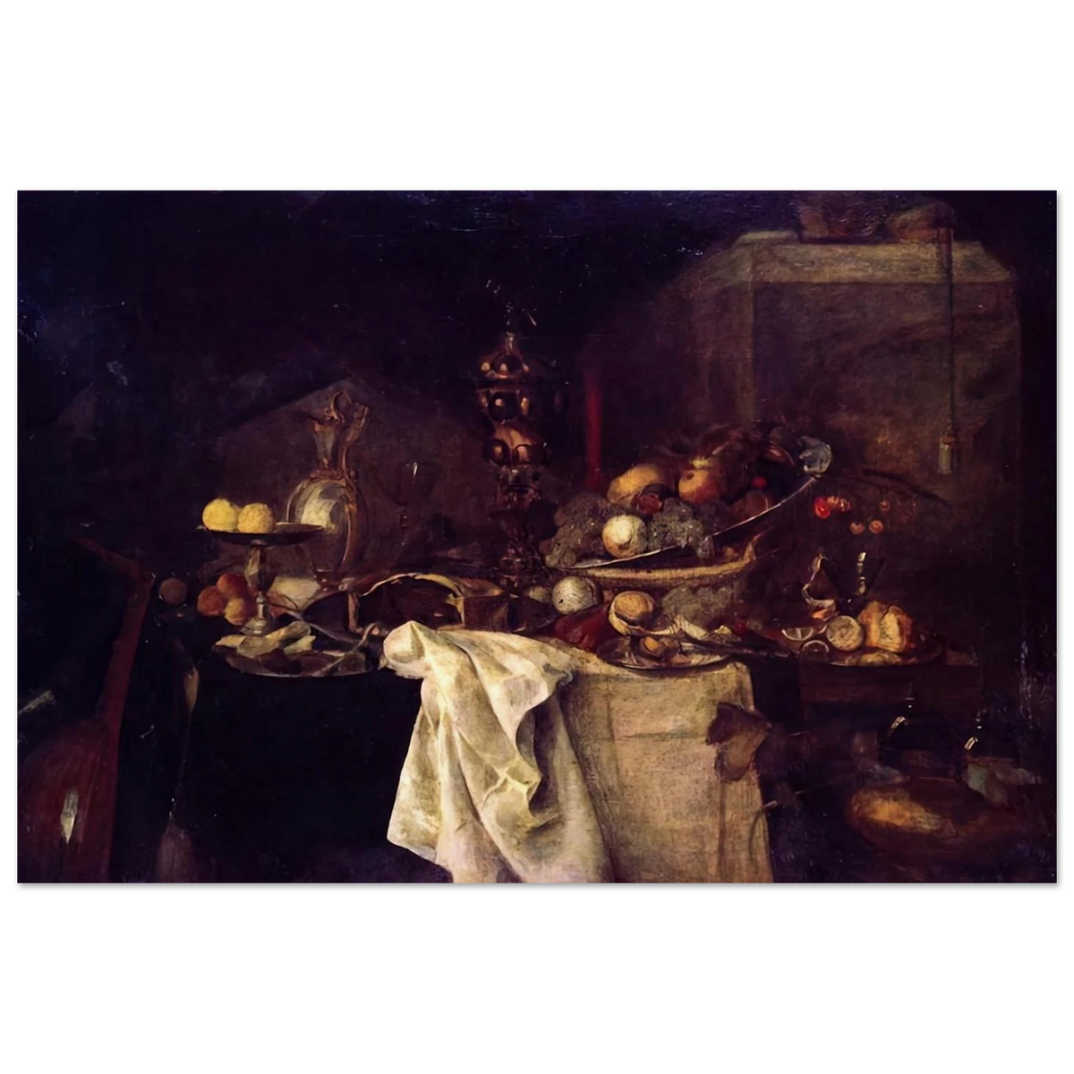 LA DESERTE AFTER JAN DAVIDSZ DE HEEM 1893 Poster | Henri Matisse Poster | Henri Matisse Print
