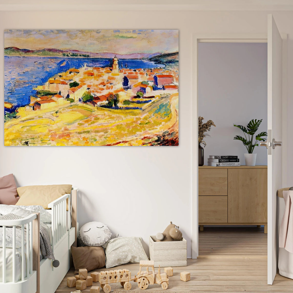 VIEW OF SAINT TROPEZ 1904 Poster | Henri Matisse Poster | Henri Matisse Print