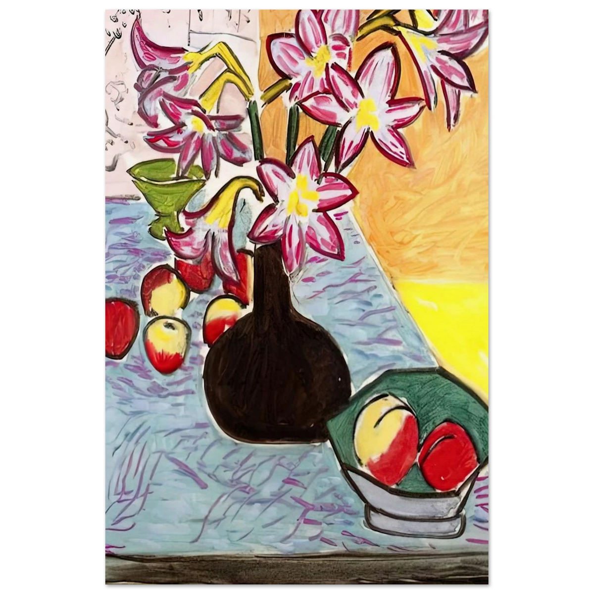VASE OF AMARYLLIS 1941 Poster | Henri Matisse Poster | Henri Matisse Print