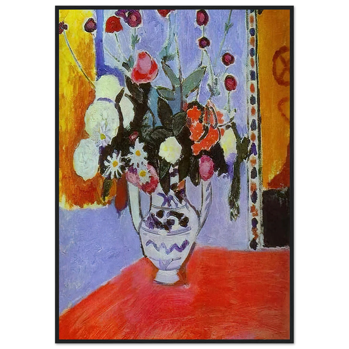 A BUNCH OF FLOWERS 1907 Framed Poster | Henri Matisse Framed Prints Wall Art | Henri Matisse Print