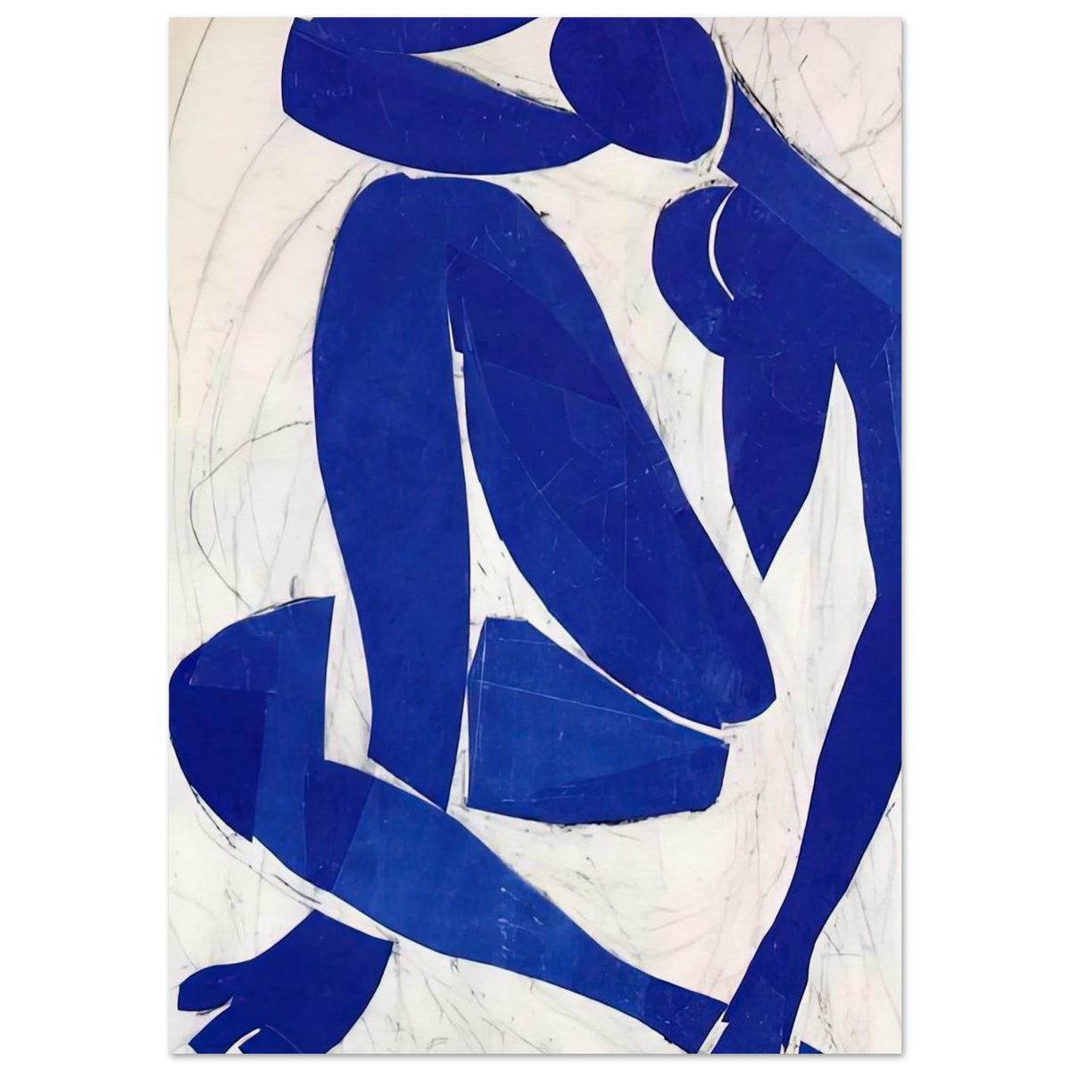 BLUE NUDE IV 1952 Poster | Henri Matisse Poster | Henri Matisse Print