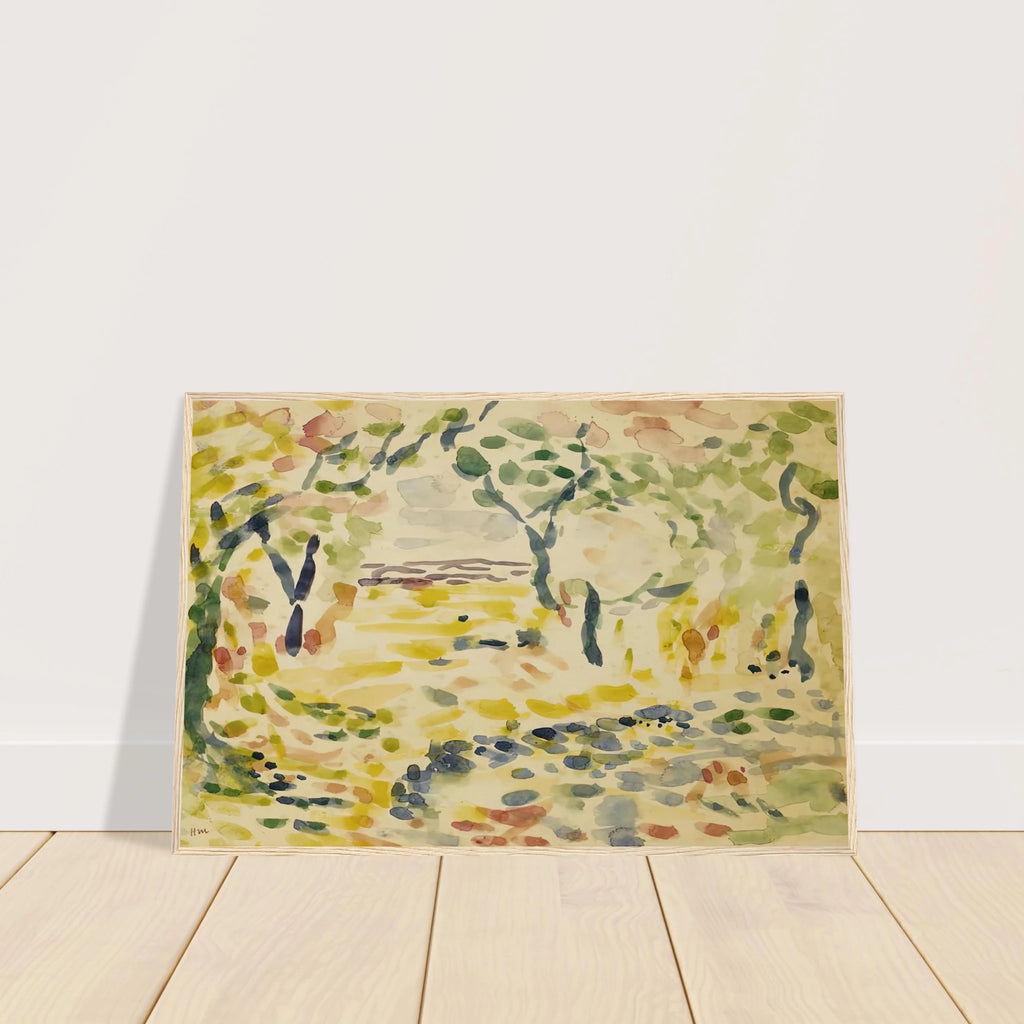 ETUDE POUR LE BONHEUR DE VIVRE 1905 Framed Poster | Henri Matisse Framed Prints Wall Art | Henri Matisse Print