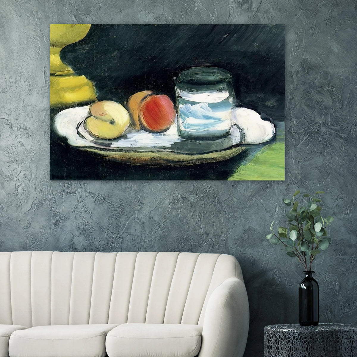 STILL LIFE PEACHES AND GLASS 1916 Poster | Henri Matisse Poster | Henri Matisse Print