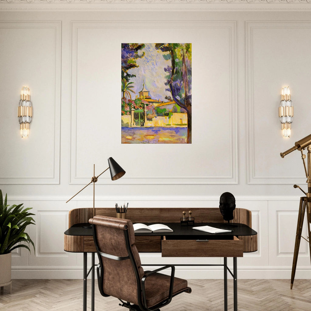 PLACE DES LICES ST TROPEZ 1904 Canvas | Henri Matisse Canvas | Henri Matisse Print