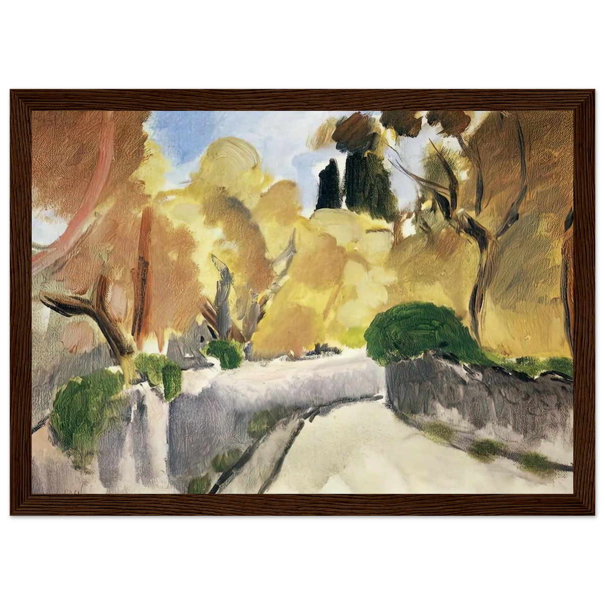LANDSCAPE 2 Framed Poster | Henri Matisse Framed Prints Wall Art | Henri Matisse Print
