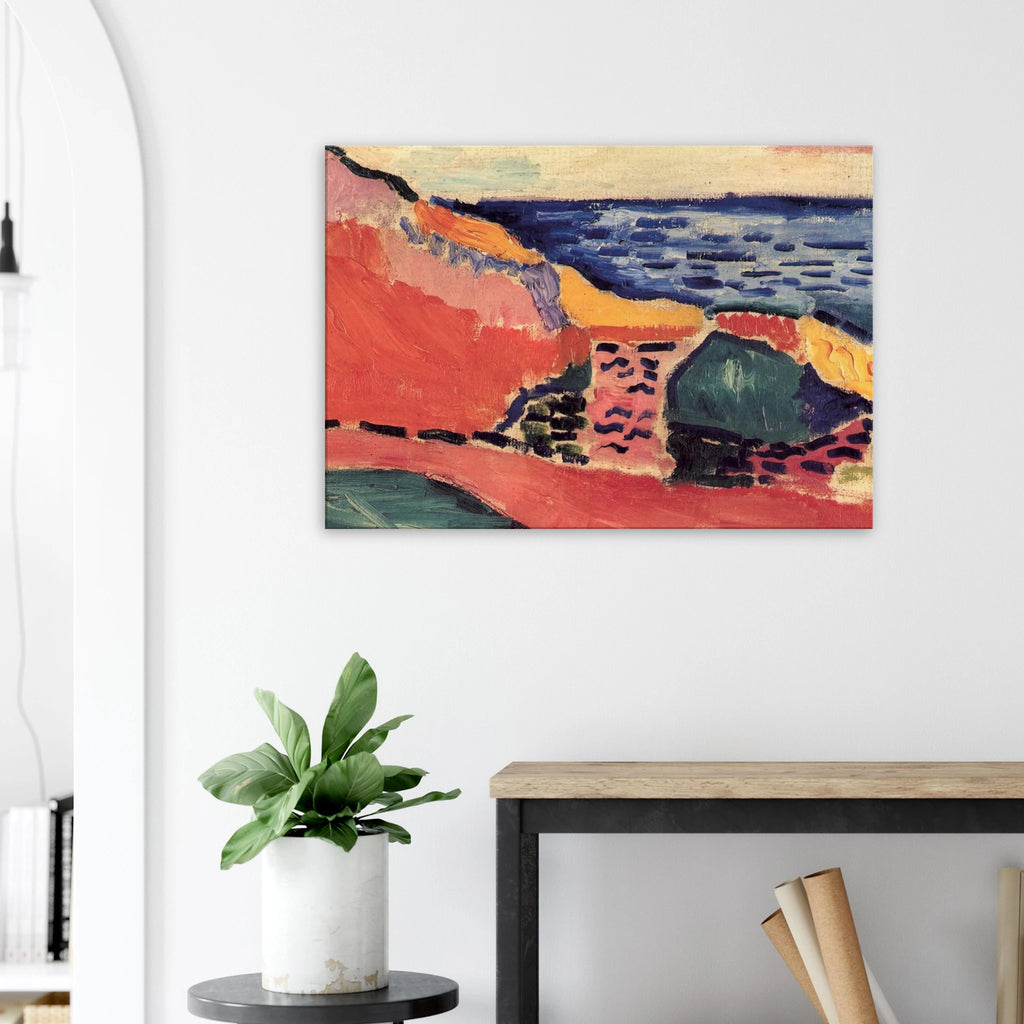 LA MOULADE COLLIOURE IN THE SUMMER 1905 Canvas | Henri Matisse Canvas | Henri Matisse Print