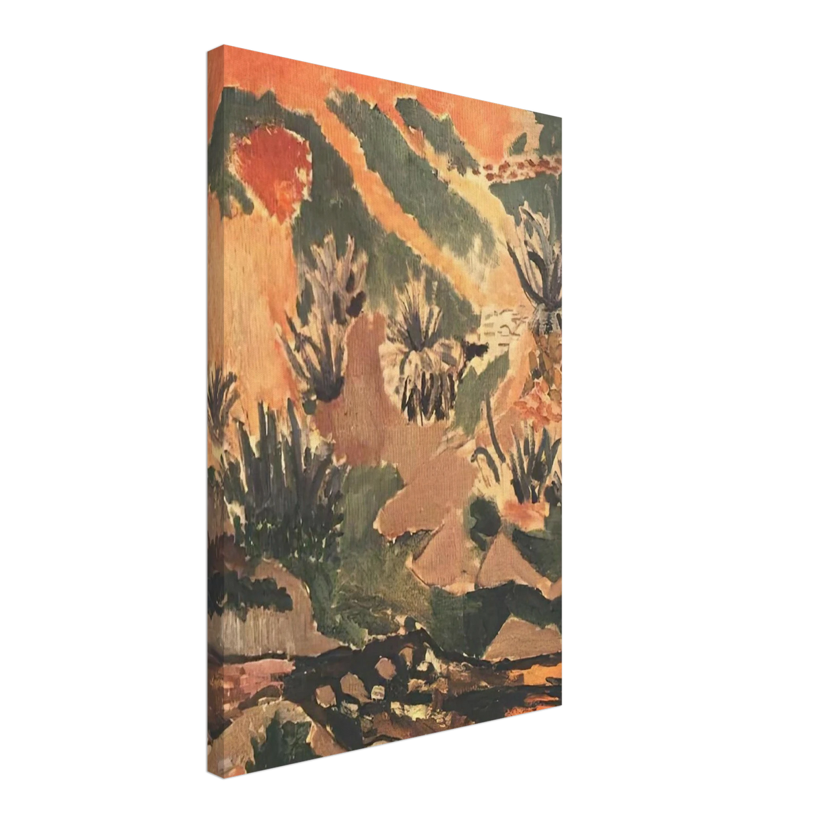 LANDSCAPE WITH BROOK BROOK WITH ALOES 1907 Canvas | Henri Matisse Canvas | Henri Matisse Print